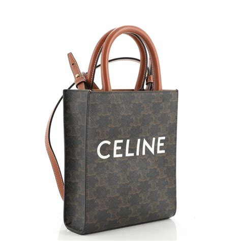 celine vertical cabas tote|celine bag mini vertical.